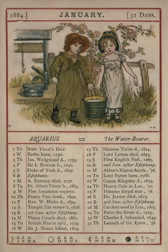 January - Kate Greenaway